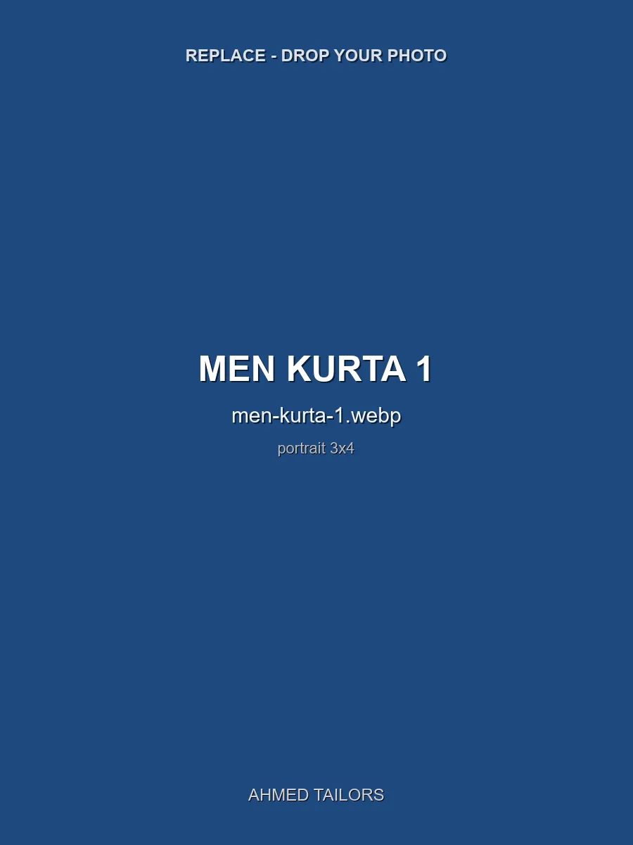 men's kurta stitching