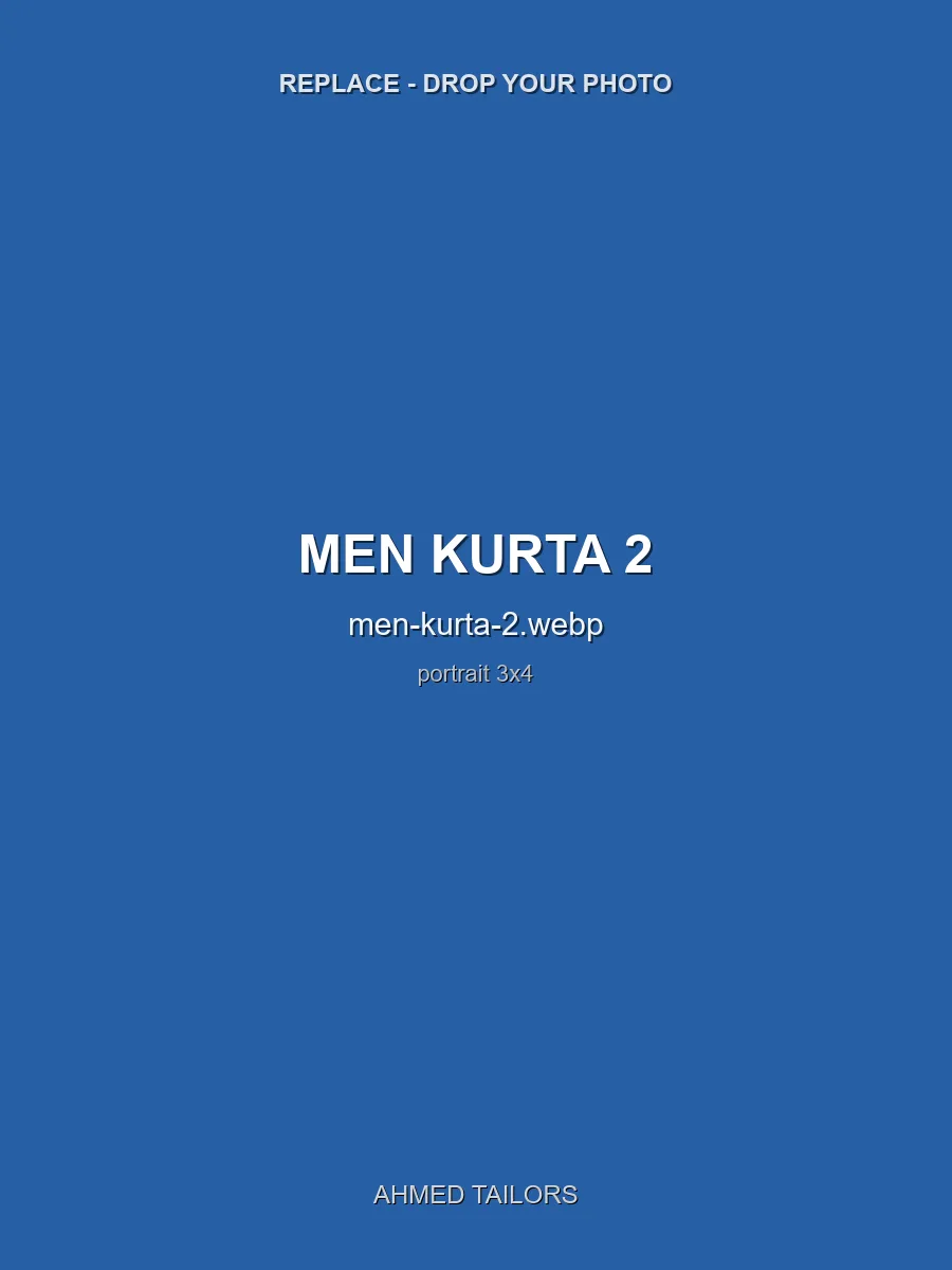 men's kurta stitching