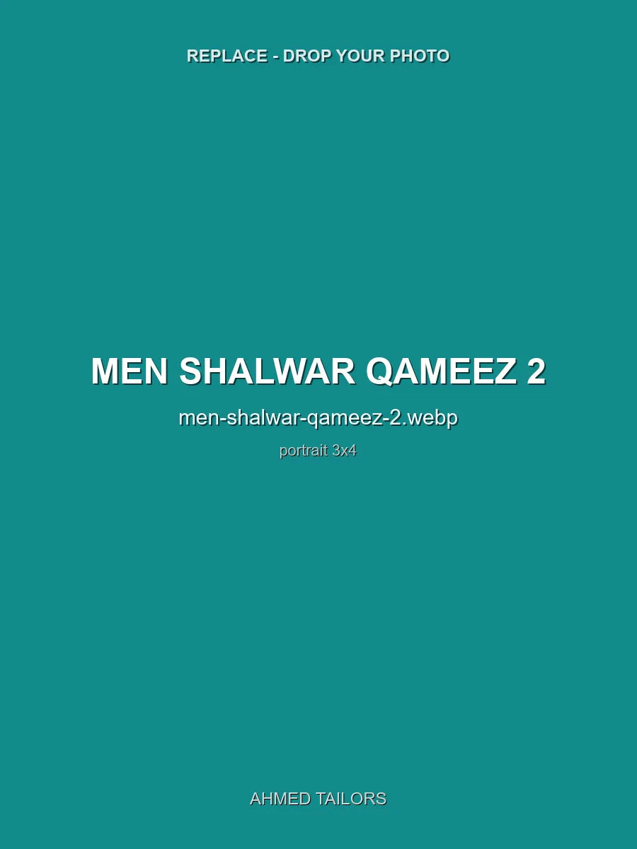 men's shalwar qameez stitching