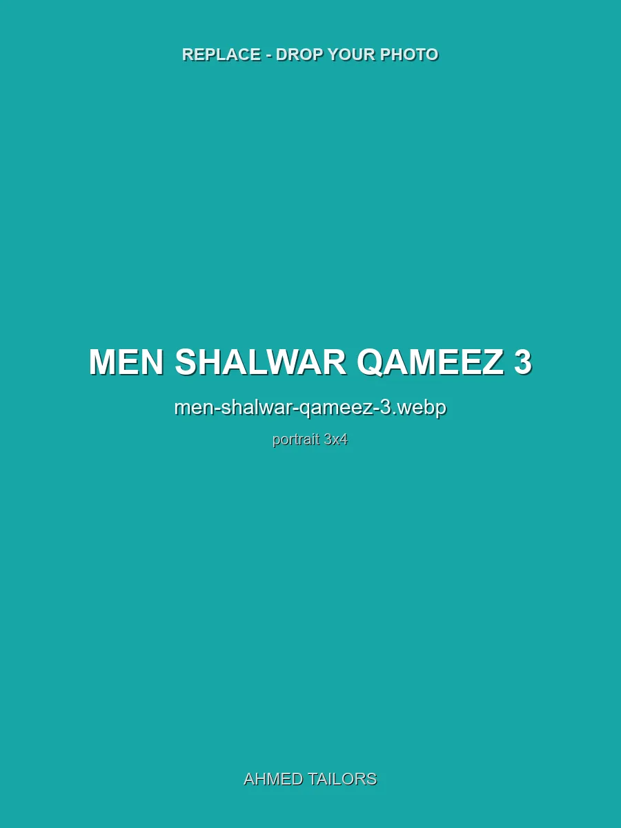 men's shalwar qameez stitching