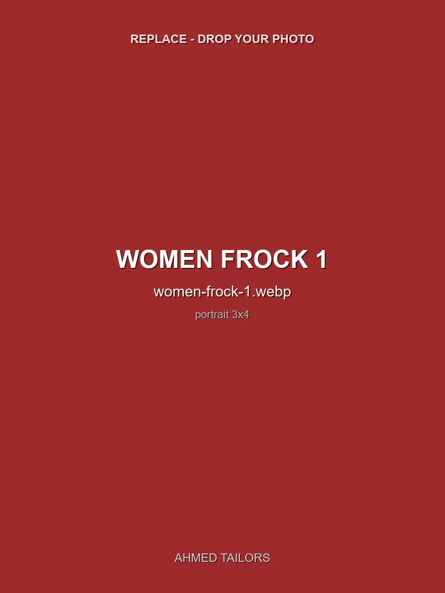 women's frock stitching