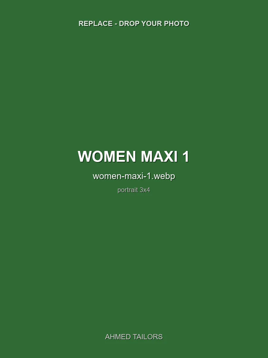 women's maxi stitching