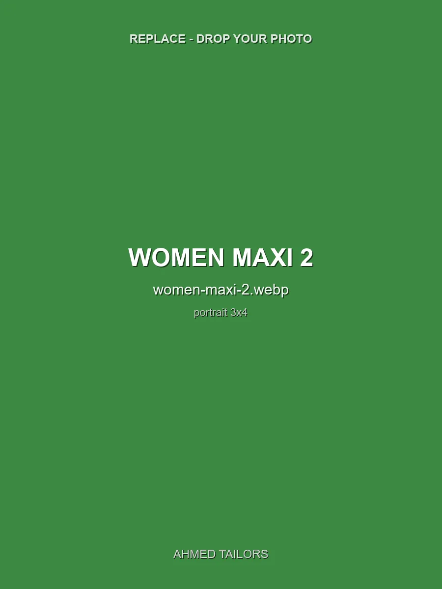 women's maxi stitching