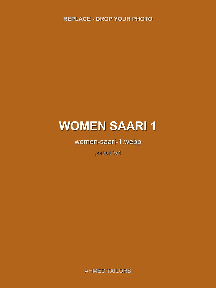 women's saari stitching