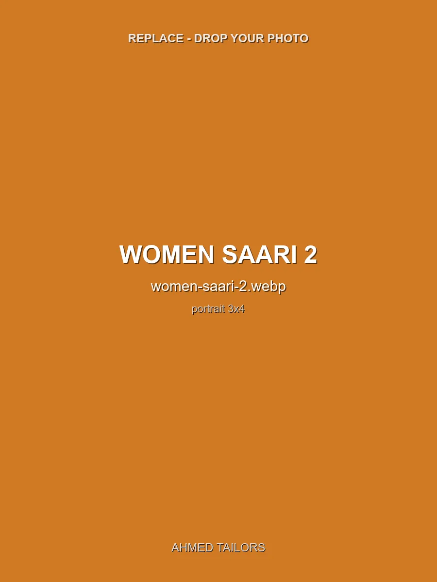 women's saari stitching